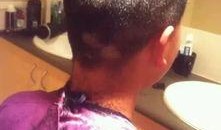 外国理发与吃瓜